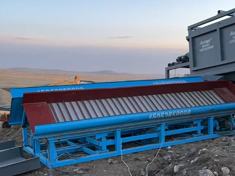 200方移動組合式選寶石機(jī)械